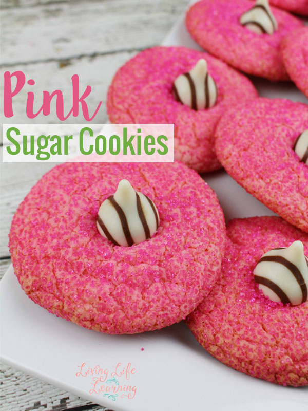 Pink Sugar Cookies Recipe