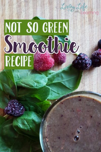 If you're not a green smoothy lover try this not so green smoothy recipe to get your nutrients in and get a healthy start to your day.