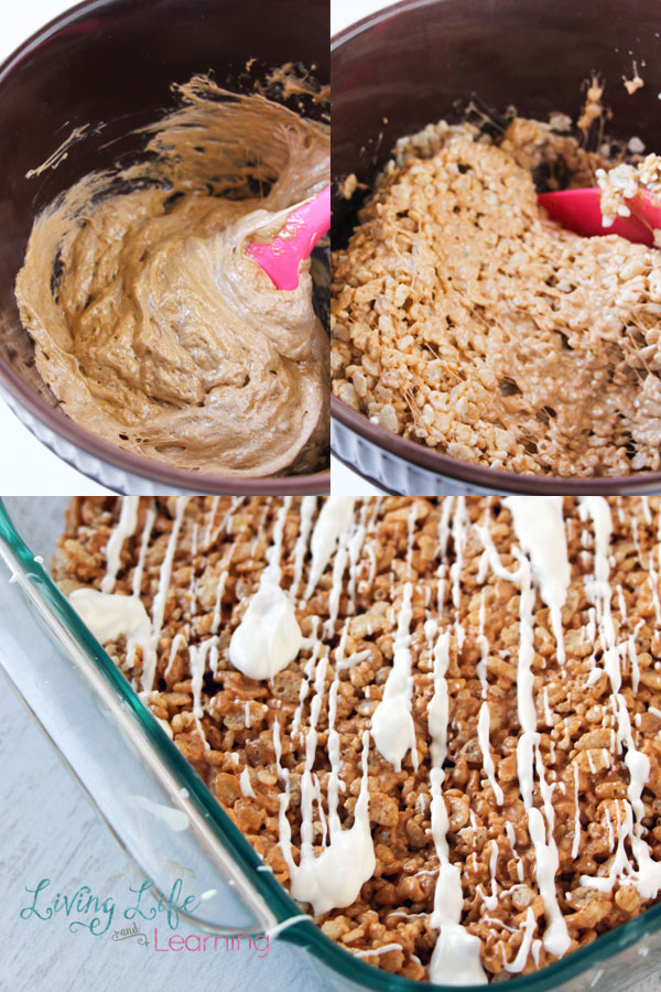 rice Krispie treats gingerbead 