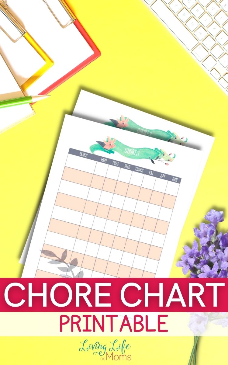 Free Printable Chore Charts!! Perfect For Kids! - Cook Eat Go