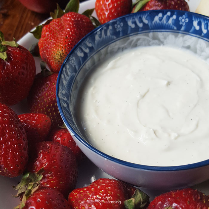 Amazing Vanilla Fruit Dip Recipe for the whole family