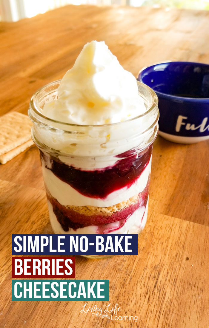 Simple No-bake Berry Cheesecake Recipe