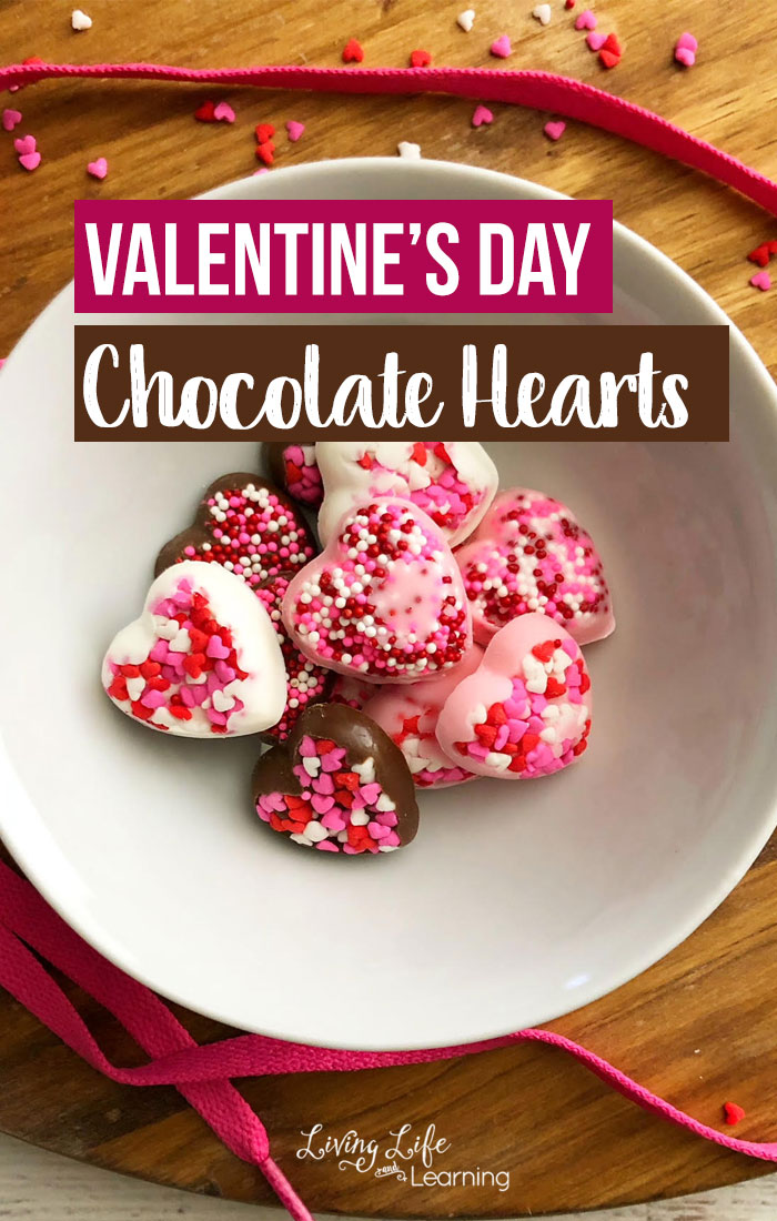 Make your own gift for a loved one with these Valentine's day chocolate hearts. Surprise someone with a delicious but easy dessert to satisfy their sweet tooth.