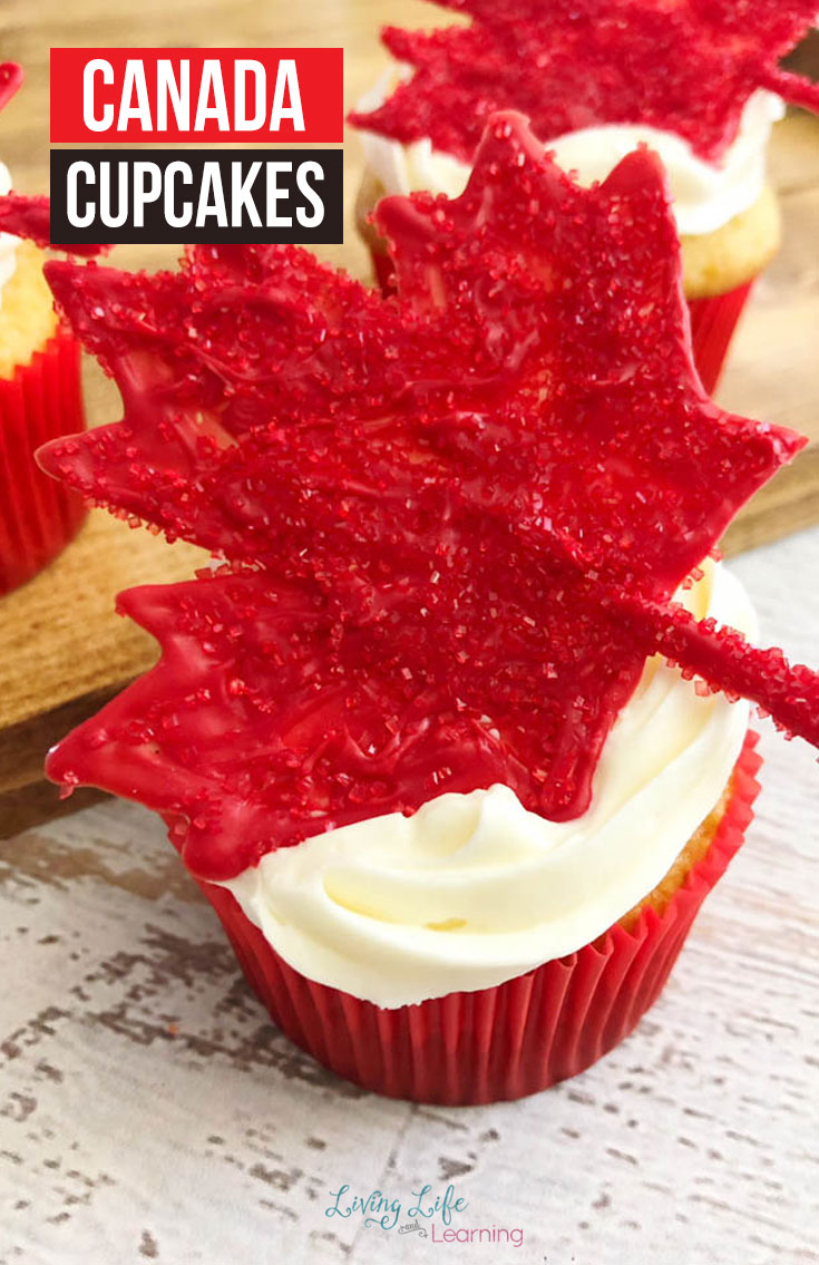 %%title%% A delicious cupcake recipe that is perfect for Canada Day. This Canada Cupcake recipe is one that you'll want to make year after year!