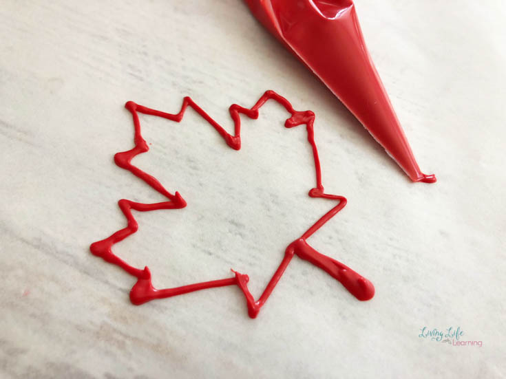 DIY Canada cupcake decorations 