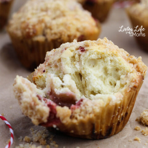 Strawberry Crumble Muffin