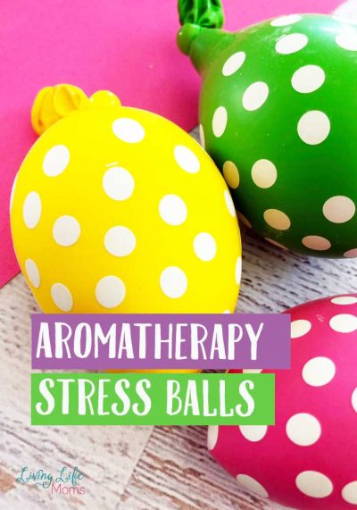 These Aromatherapy Stress Balls are easy to make and can help control stress and anxiety for you and your kids. Using simple ingredients and essential oils.