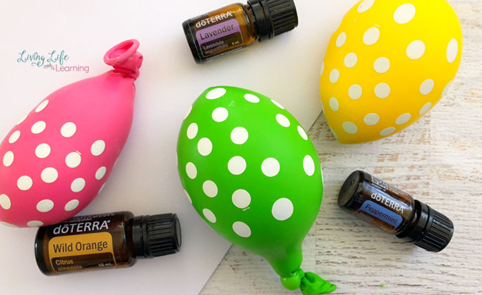 Aromatherapy Stress Balls with essential oils