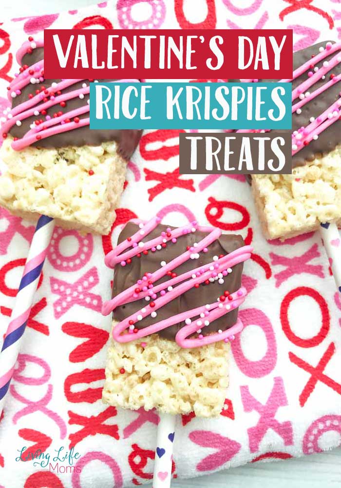 Valentine's day Rice Krispies Treats