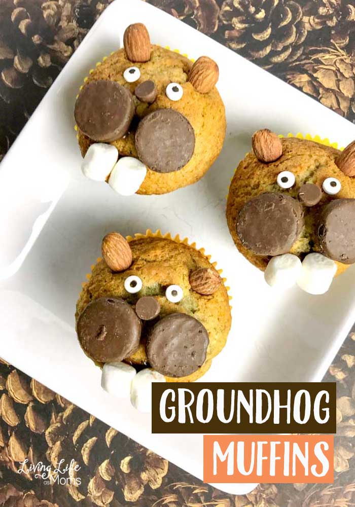 Groundhog Banana Muffins