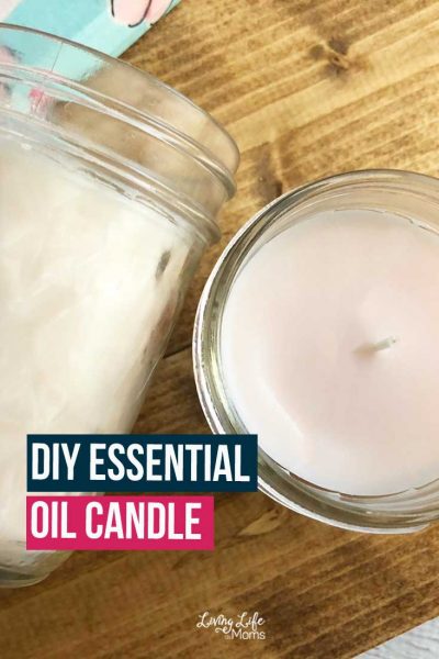 You will love a DIY Essential Oil Candle. You can customize the scent, may have health benefits from using essential oils and so much more!