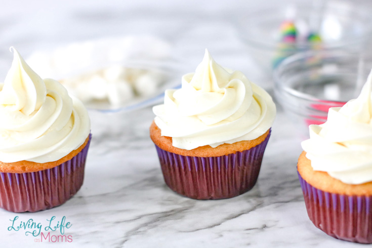 Cupcakes with icing