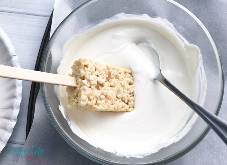 Red White Blue Rice Krispies Treats