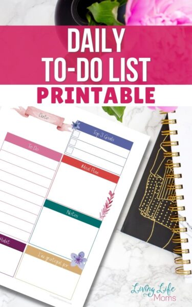 daily to-do list printable
