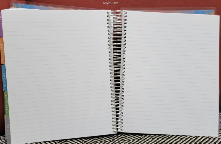 erin condren life planner notes pages in back