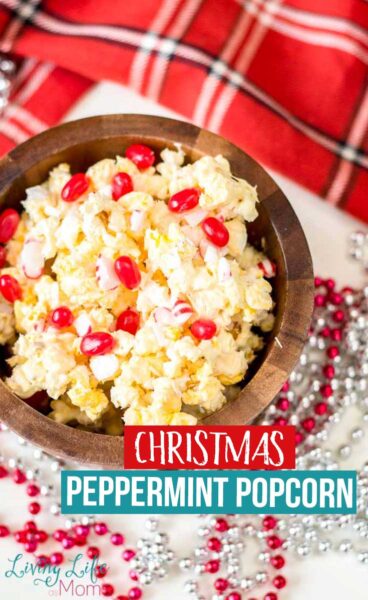 Christmas Peppermint Popcorn