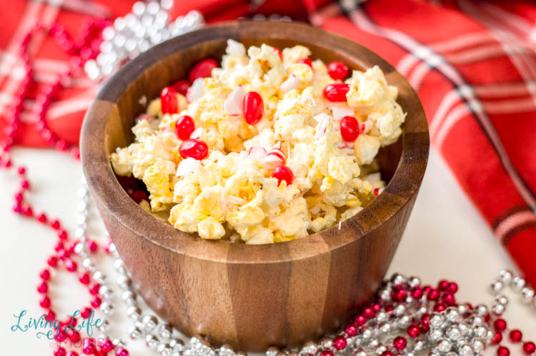 Christmas Peppermint Popcorn