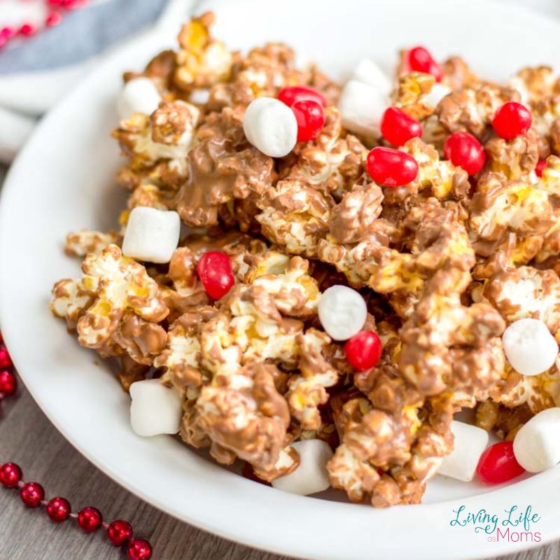 Chocolate Peanut Butter Popcorn