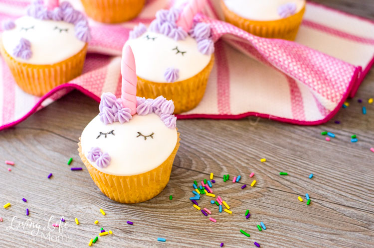 How to Make Fondant Unicorn Cupakes