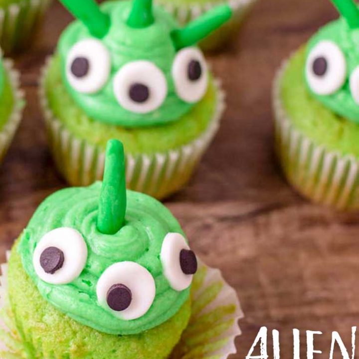 Alien Cupcakes Recipe