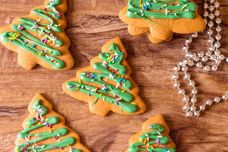 Christmas Tree Gingerbread Cookies Recipe 