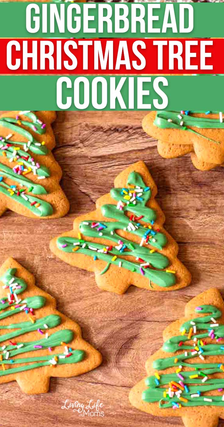 Christmas Tree Gingerbread Cookies recipe