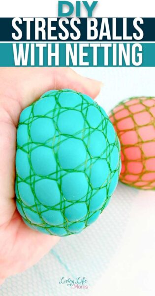 DIY Stress Balls with Netting