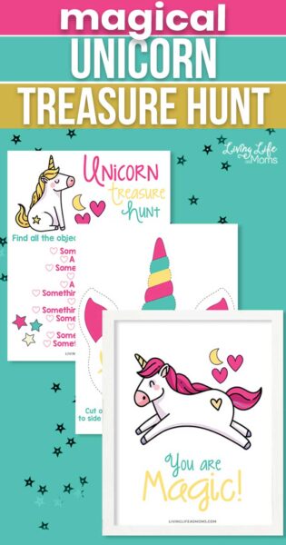 Magical Unicorn Treasure Hunt Printable