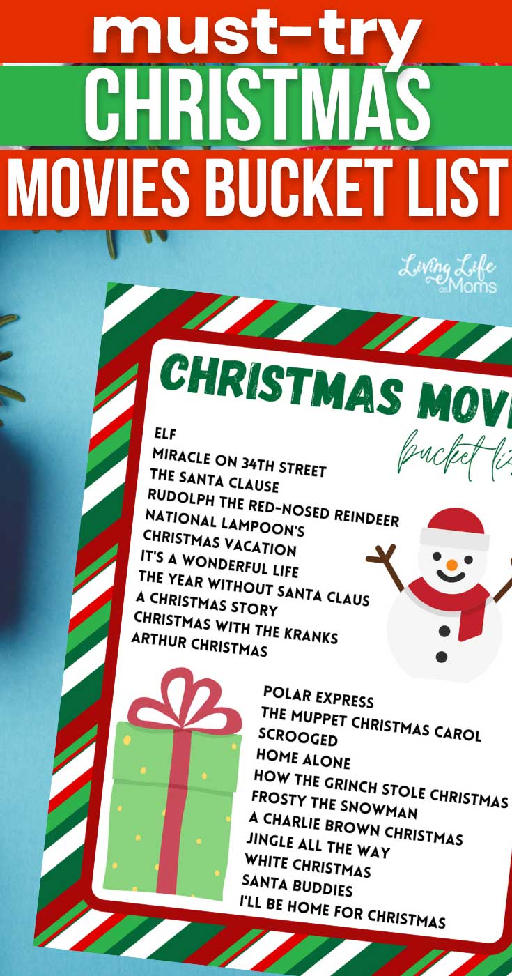 Christmas Movie Bucket List