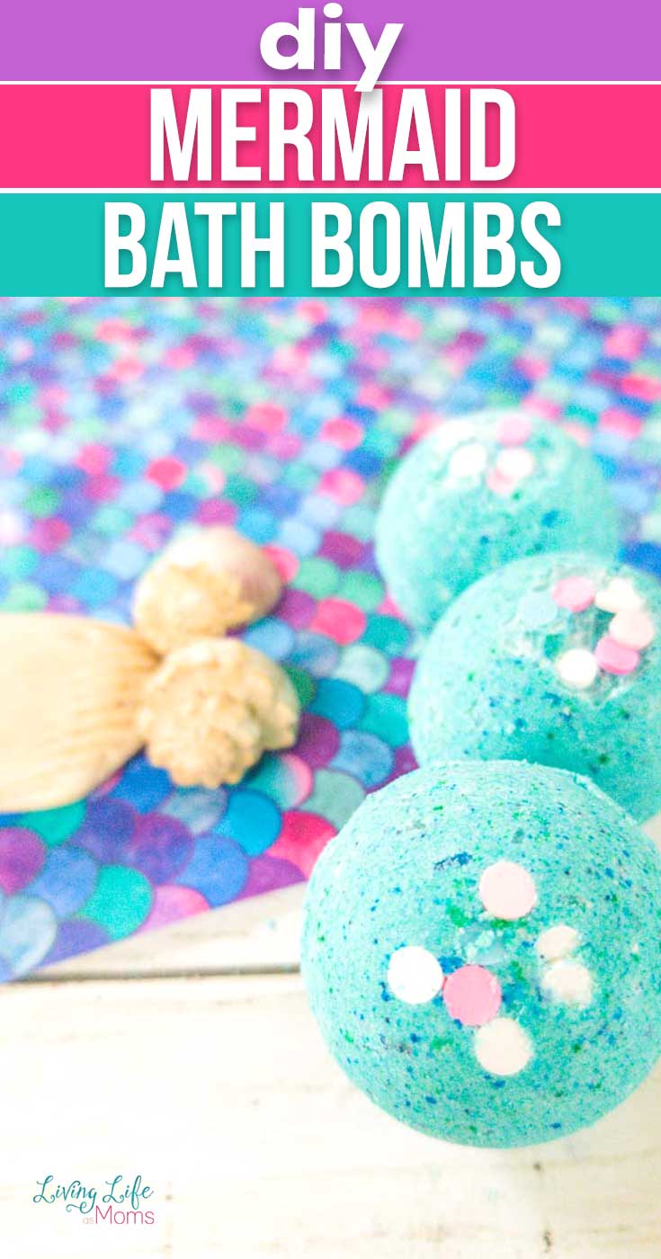 mermaid life bath bomb