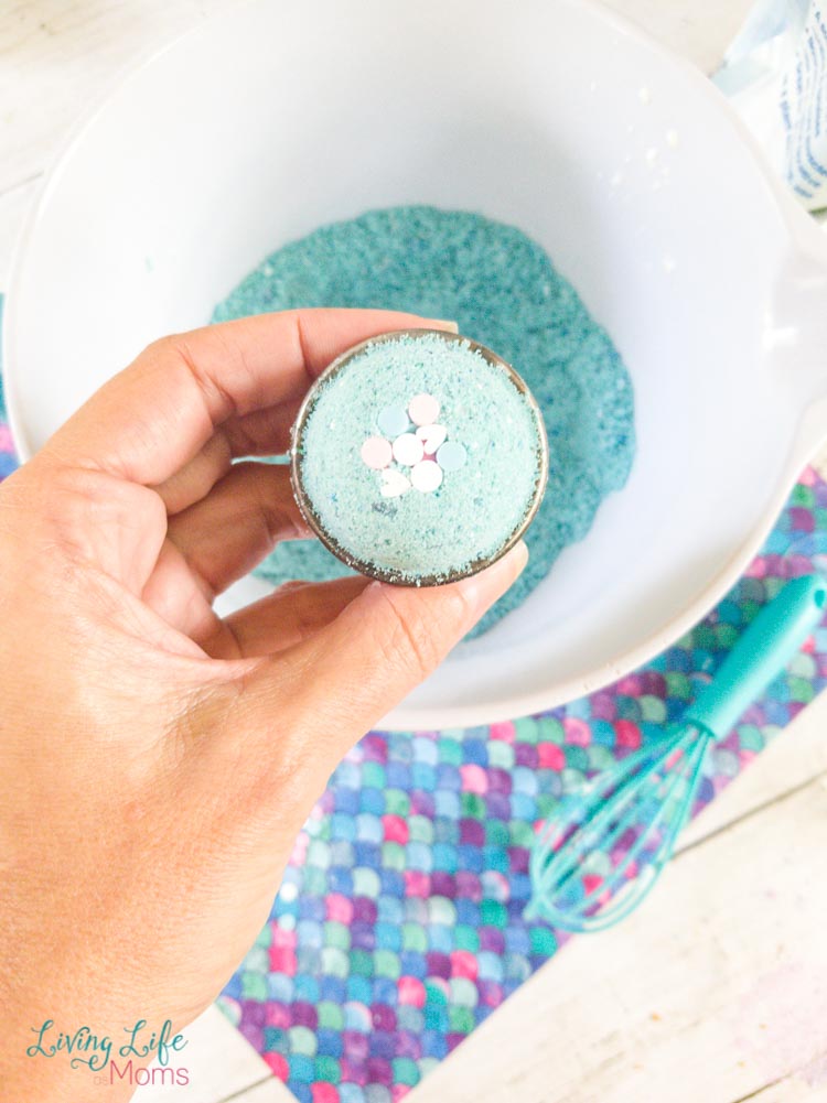 Mermaid Bath Bomb instructions