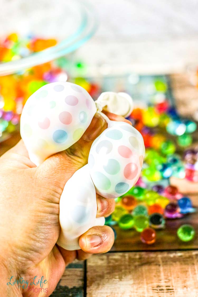 DIY Stress Balls with Orbeez