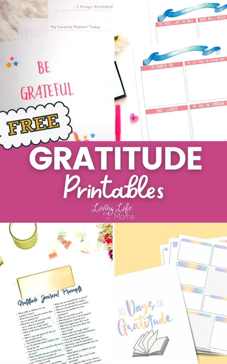 Free Gratitude Printables