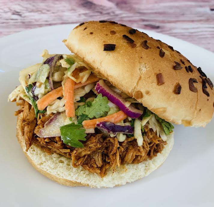 Slow Cooker Pulled Chicken by The Art of Food and Wine