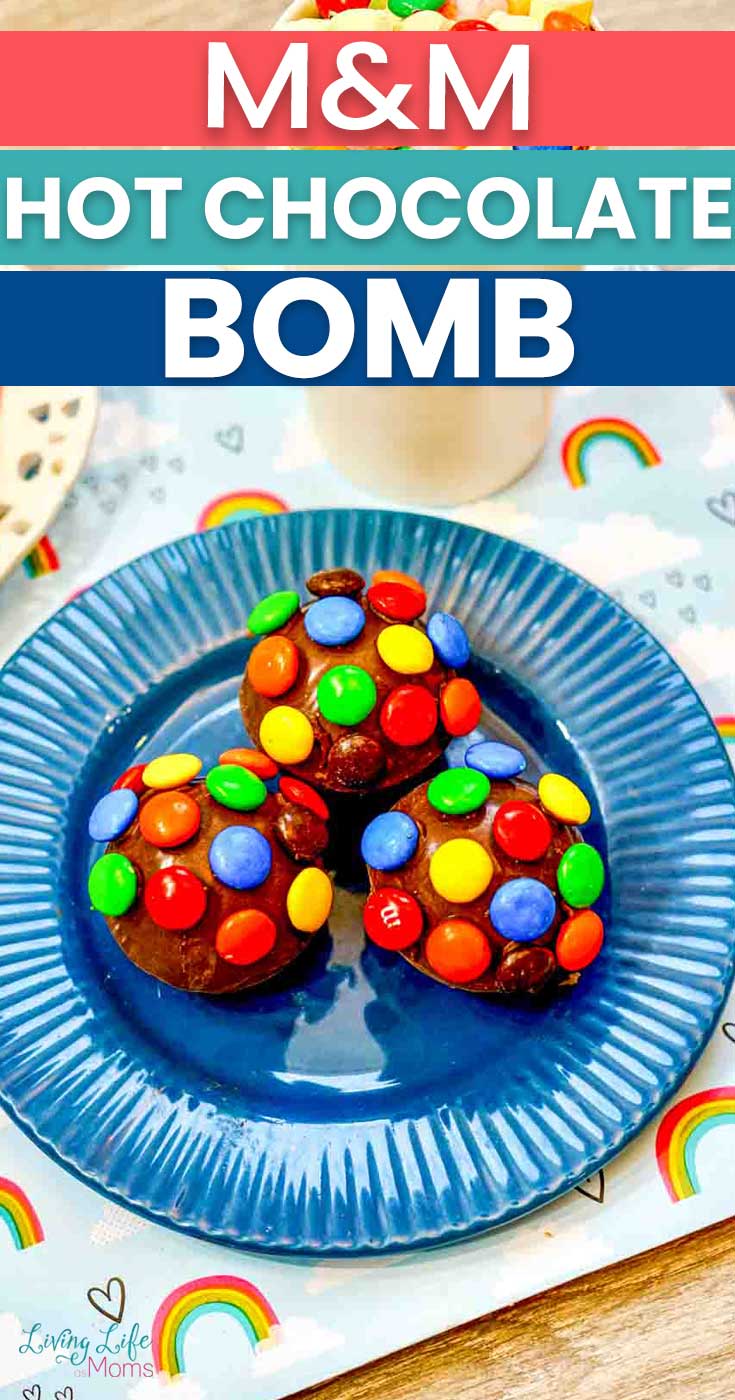 Fun M&M Hot Chocolate Bomb Tutorial