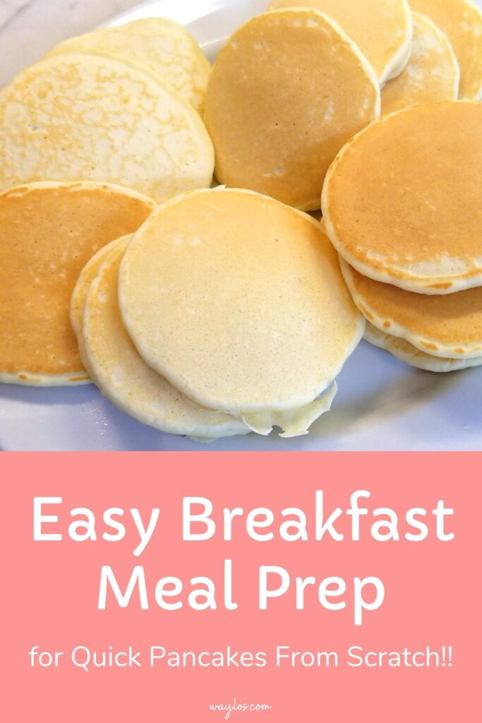 breakfast meal prep pancakes pin 1