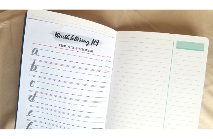 handwriting practice notebook