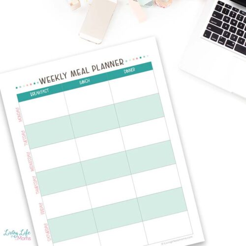 Weekly Meal Planning Printables