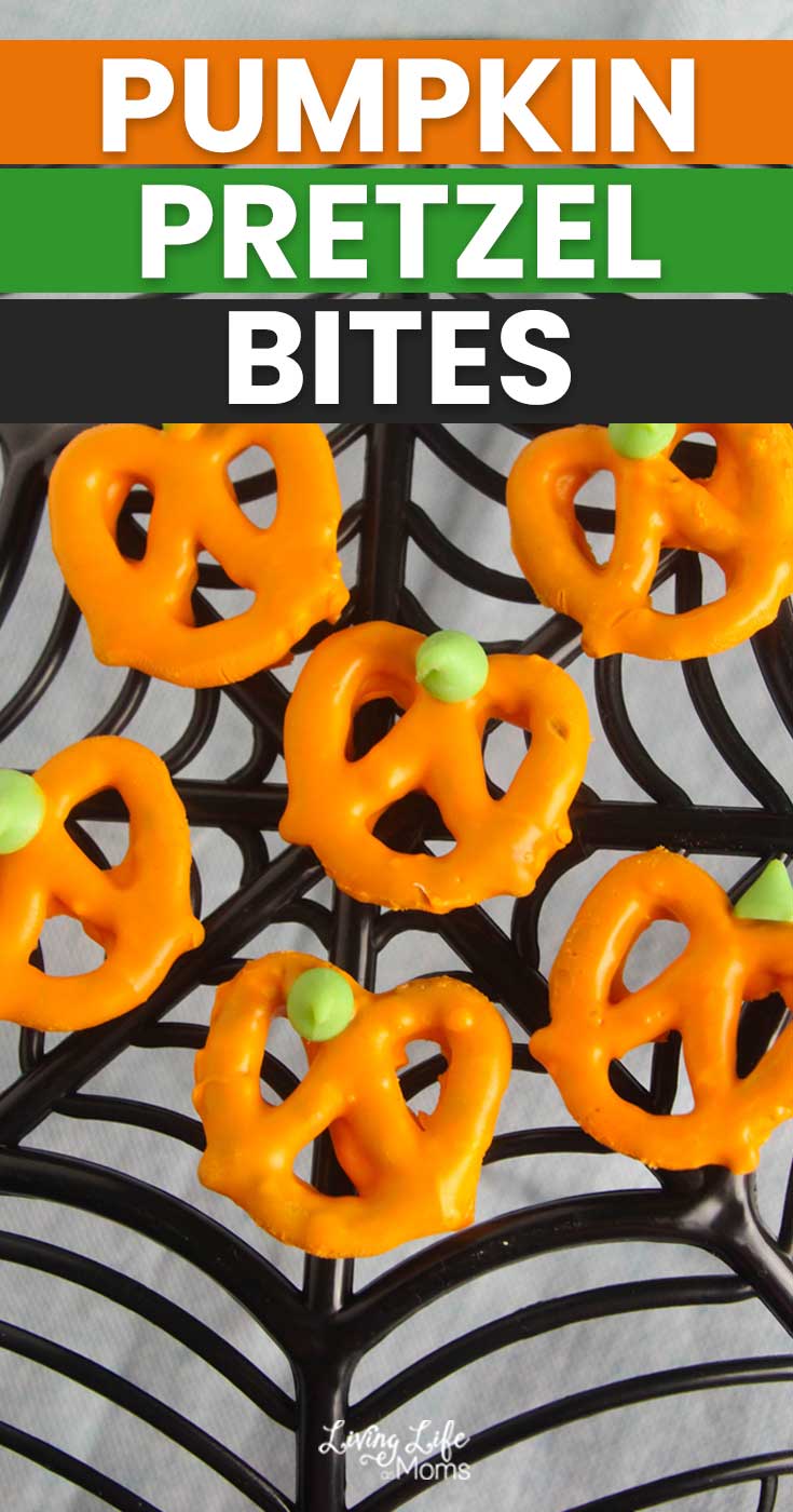 pumpkin pretzel bites