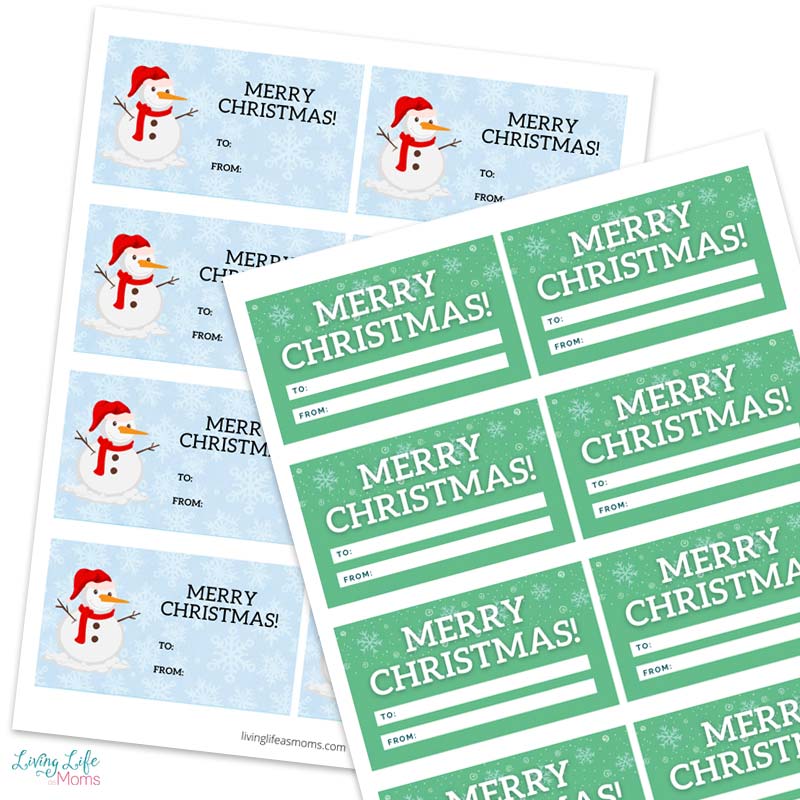 Printable Christmas Gift Tags