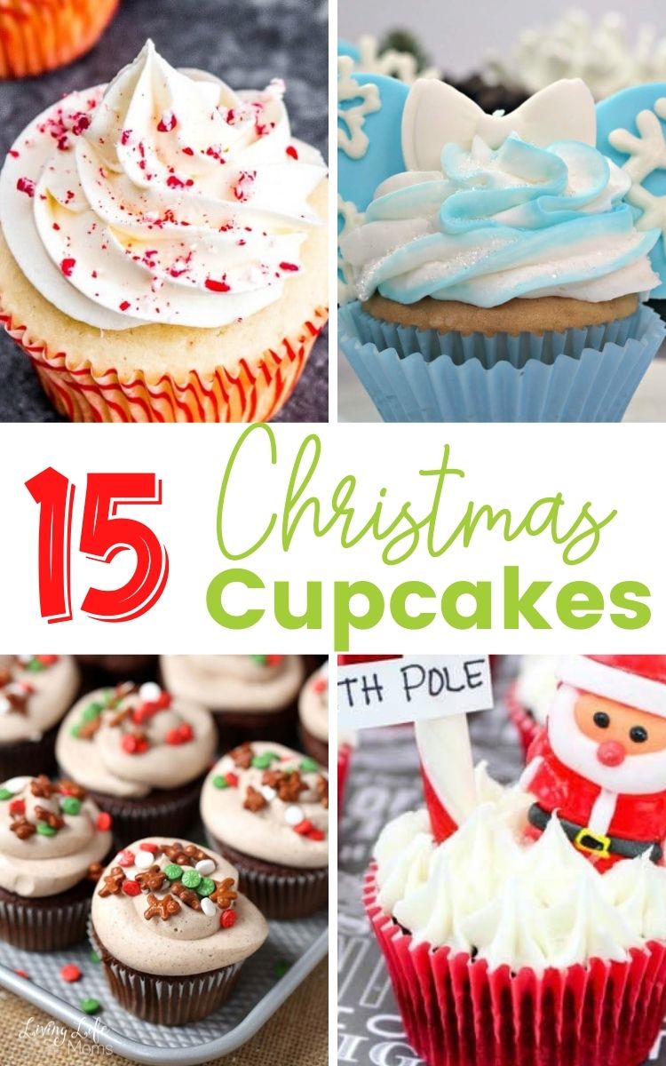 Cheerful Christmas Cupcakes