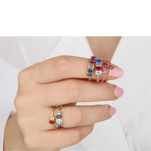 Image of birthstone rings from Etsy