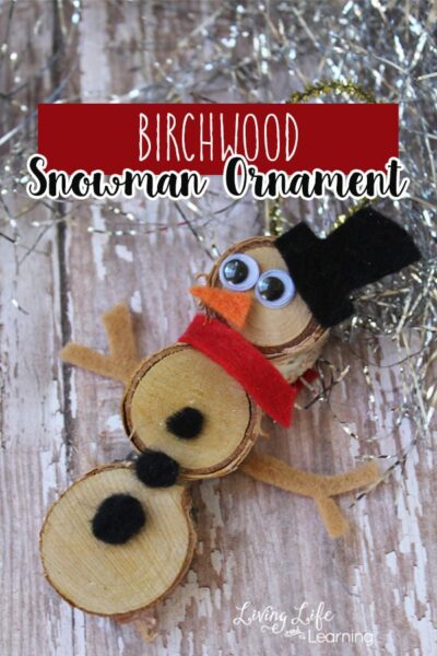 Birchwood Snowman Ornament