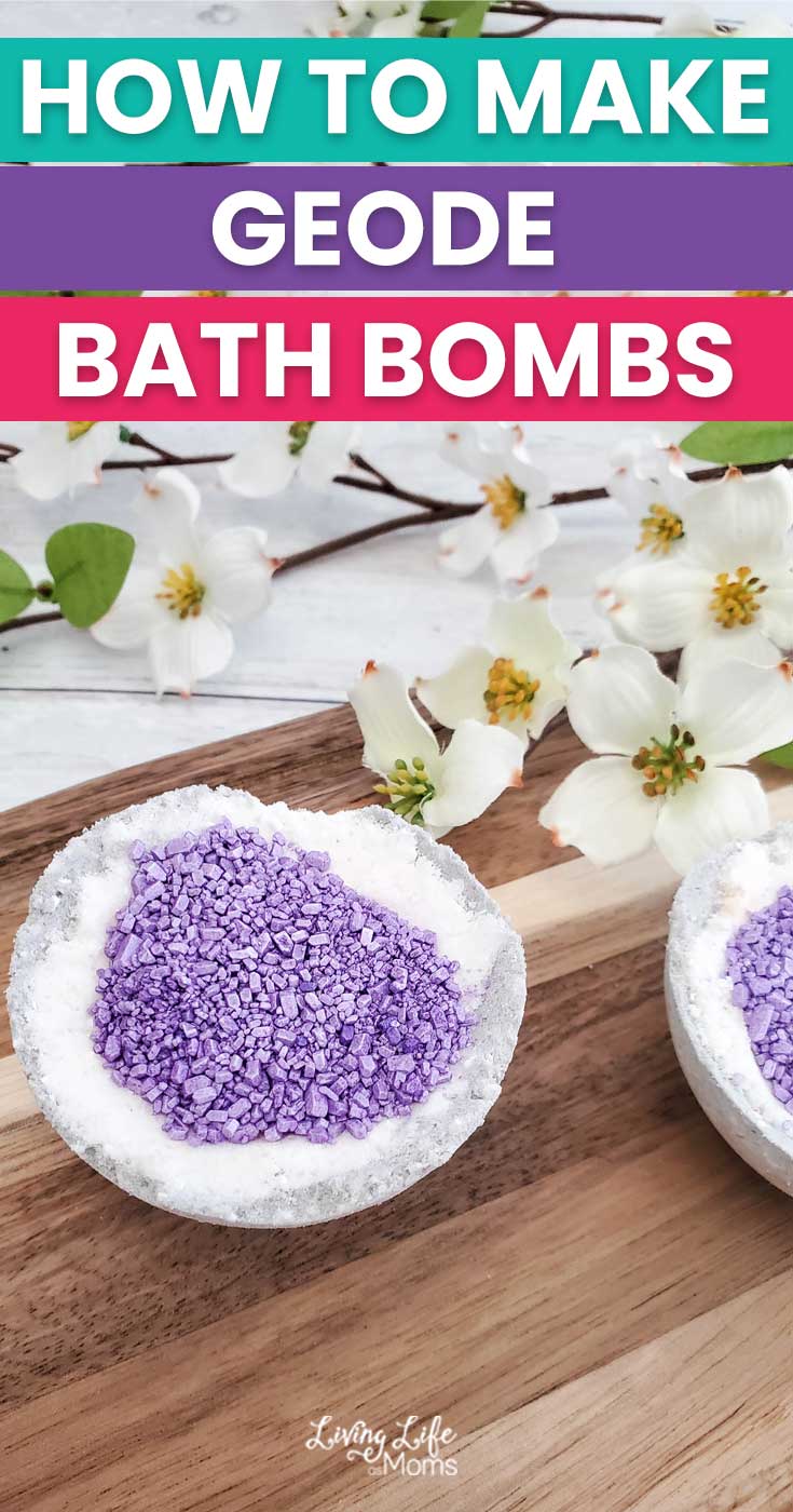 how to make geode bath bombs