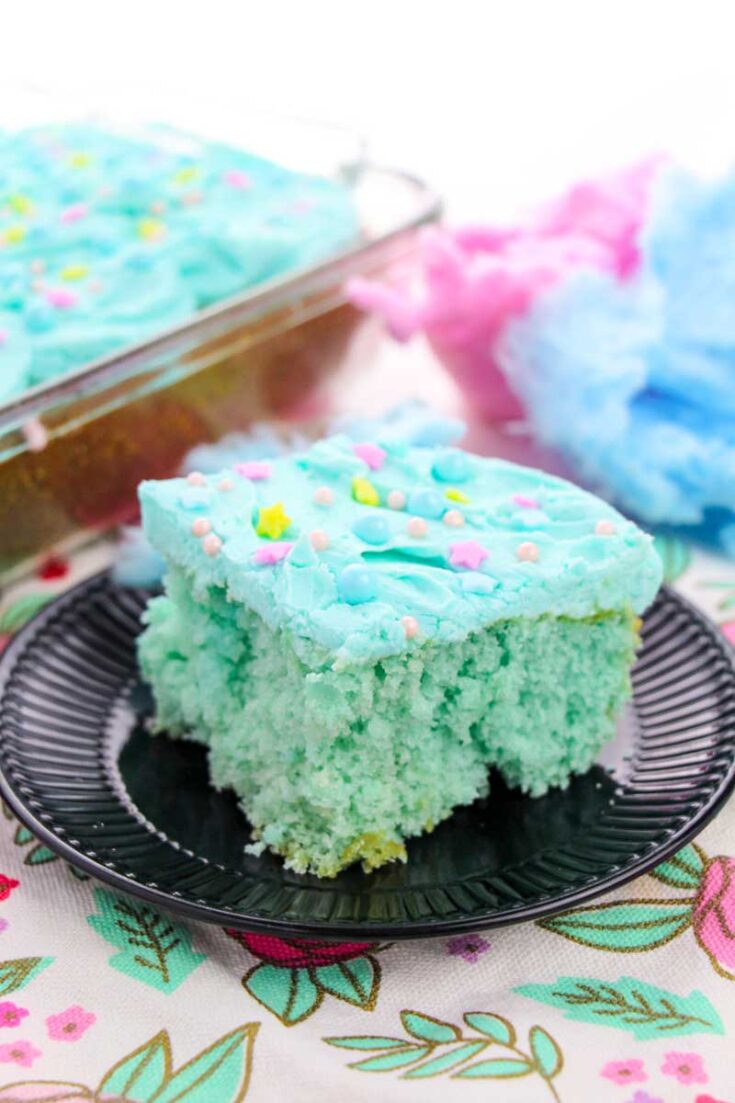 Cotton Candy Layer Cake Recipe - Food Fanatic