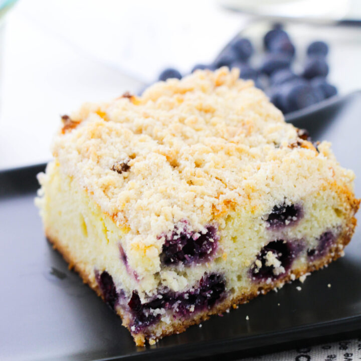 Blueberry Cream Cheese Buckle