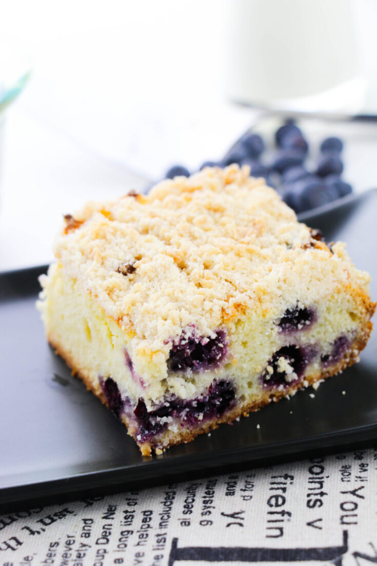 Blueberry Buckle {The Best Coffee Cake!} - WellPlated.com