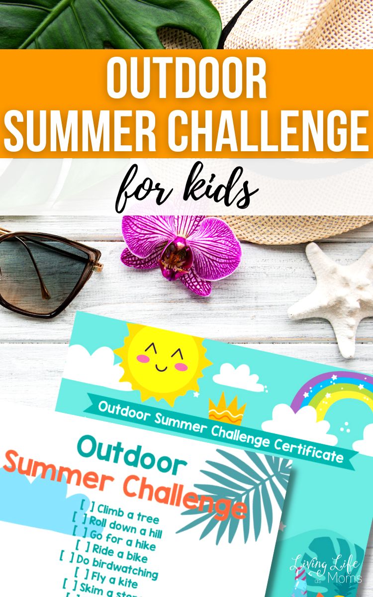 Outdoor Summer Challenge for Kids