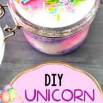 DIY Unicorn Sugar Scrub Recipe