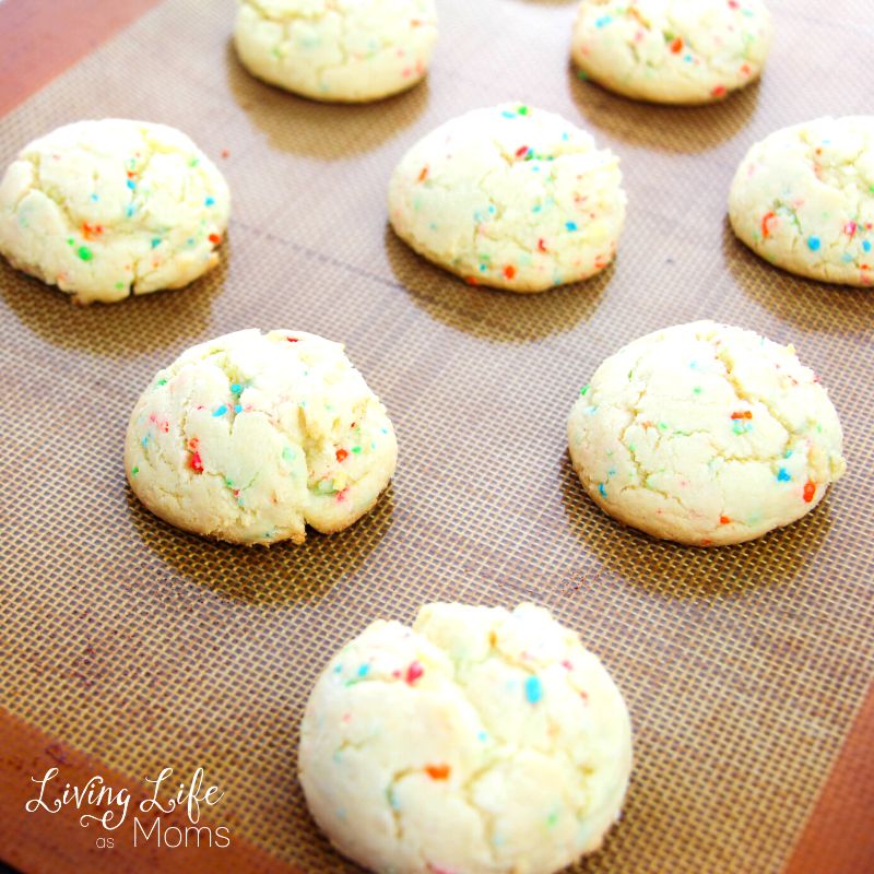 Funfetti Cookie Sandwiches